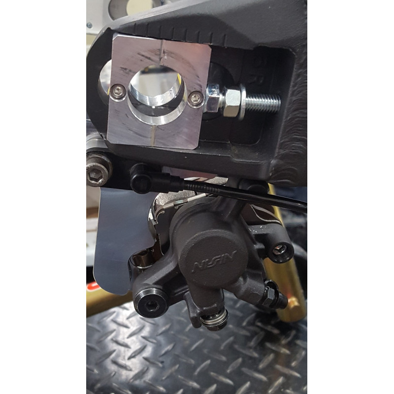 Fast Frank Racing 13-19 Kawasaki ZX-6R / ZX636 Underslung Captive Caliper Bracket