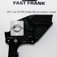 Fast Frank Racing Underslung Rear Brake Caliper Bracket for 2011-19 Kawasaki Ninja ZX-10R / ZX-10RR