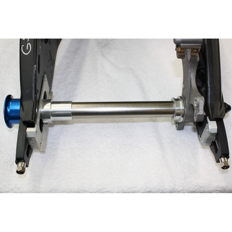 Fast Frank Racing 17-19 Suzuki GSX-R1000 Rear Wheel Quick Change Axle with Lightech Adjusters Fast Frank Racing 17-19 Suzuki GSX-R1000 Rear Wheel Quick Change Axle with Lightech Adjusters