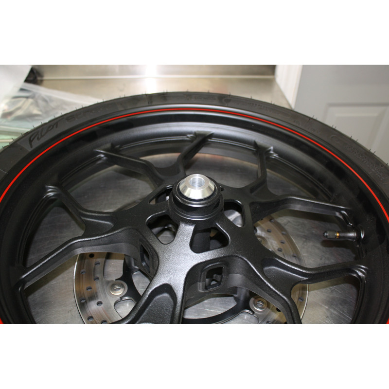 Fast Frank Racing 15+ Yamaha YZF-R3 Captive Front Wheel Spacers Fast Frank Racing 15+ Yamaha YZF-R3 Captive Front Wheel Spacers
