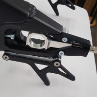 Fast Frank Racing 17+ Yamaha YZF-R6 Captive Rear Caliper Bracket with Lightech Chain Adjusters Fast Frank Racing 17+ Yamaha YZF-R6 Captive Rear Caliper Bracket with Lightech Chain Adjusters