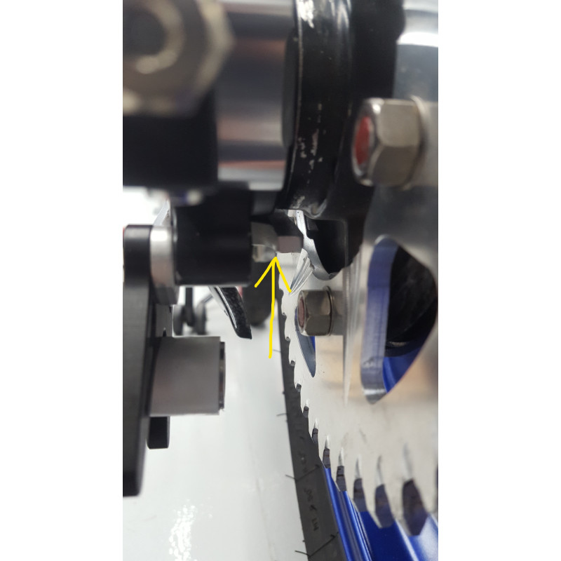 Fast Frank Racing 17+ Yamaha R6 Rear Wheel Guide Fast Frank Racing 17+ Yamaha R6 Rear Wheel Guide