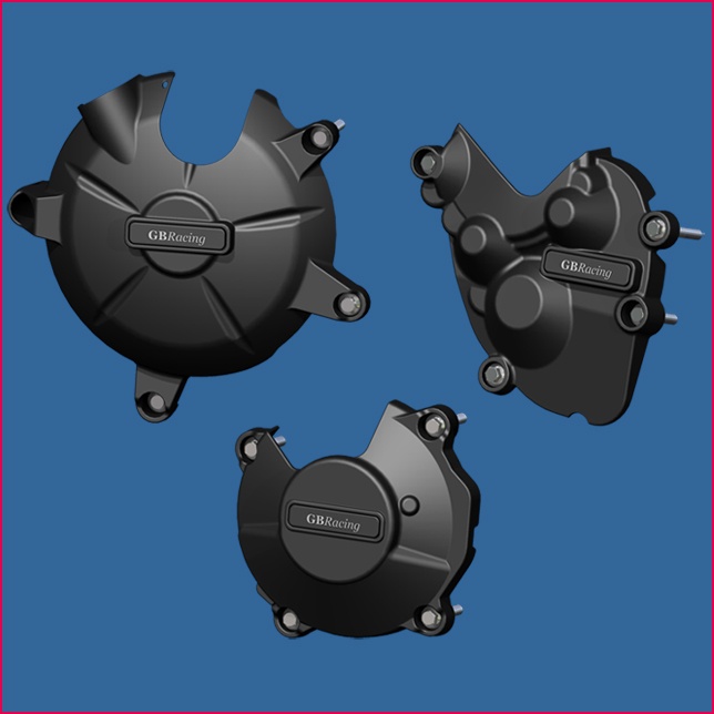 GB Racing 09-12 Kawasaki ZX-6R Engine Cover Set