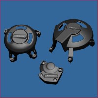  GB Racing 06-10 Triumph Daytona 675 Engine Cover Set Factory Kit