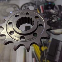 Gandini Race Billet Burnished Steel Superfinished Superlight Front Sprocket - Ducati V4 / V4 R / V4 S Gandini Race Billet Burnished Steel Superfinished Superlight Front Sprocket - Ducati V4 / V4 R / V4 S