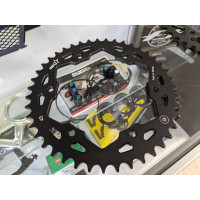Gandini Race Billet Aluminum Hard Anodized Rear Sprocket - Superlite Quick Change - Ducati Panigale V4 / V4 R