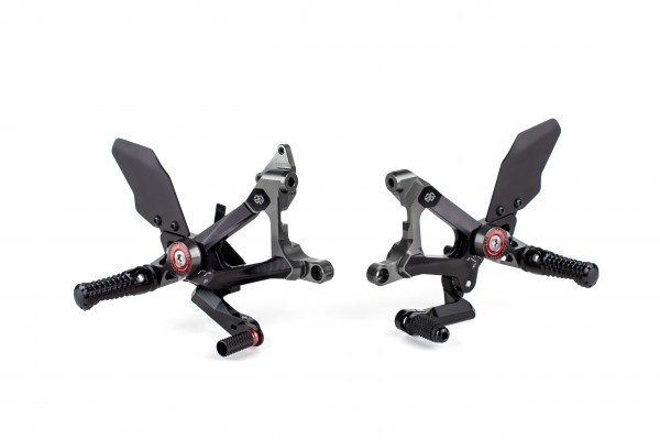 Gilles Tooling MUE2 Adjustable Rearsets | Ducati Streetfighter V4 / V4S (2020-2022)
