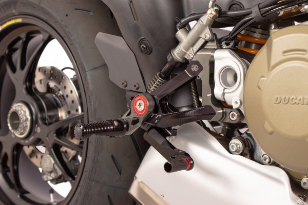 Gilles Tooling MUE2 Adjustable Rearsets | Ducati Streetfighter V4 / V4S (2020-2022)