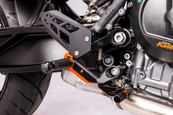 Gilles Tooling VCR Adjustable Rearsets | KTM 790 Duke (2018) / 890 DUKE R (2020)
