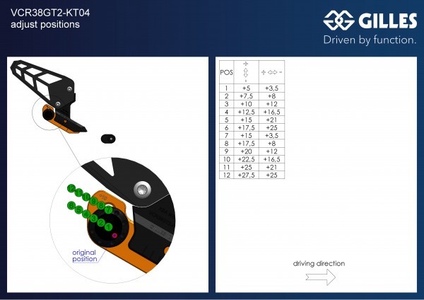 Gilles Tooling VCR Adjustable Rearsets | KTM 790 Duke (2018) / 890 DUKE R (2020)