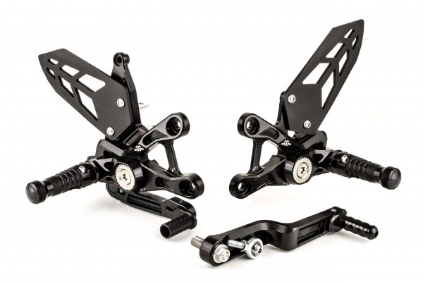 Gilles Tooling MUE2 Adjustable Aluminum Rearsets | Suzuki GSX-R 1000 / R (2017-2022)