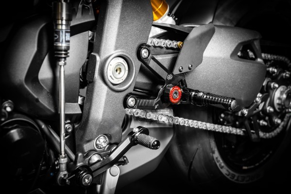 Gilles Tooling MUE2 Adjustable Rearsets | Triumph Speed Triple 1200 RR / RS (2022)
