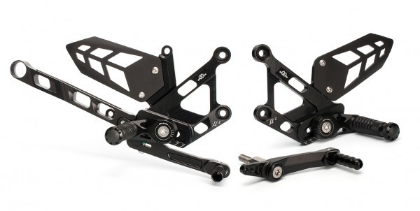 Gilles Tooling MUE2 Adjustable Aluminum Rearsets | Yamaha MT-10 (2018-2021)