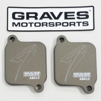 Graves Motorsports Smog Block Off Plate  - Suzuki GSX-R1000 (2001-2008 + 2017-2022)