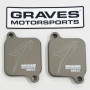 Graves Motorsports Smog Block Off Plate  - Suzuki GSX-R1000 (2001-2008 + 2017-2022)