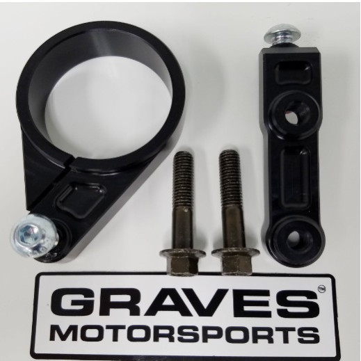 Graves Motorsports Steering Damper Mount | Yamaha | YZF-R3 (2019-2023) Graves Motorsports Steering Damper Mount | Yamaha | YZF-R3 (2019-2023)
