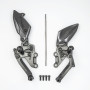 Graves Motorsports Adjustable Rearsets Kit - Yamaha R7 (2021-2023)