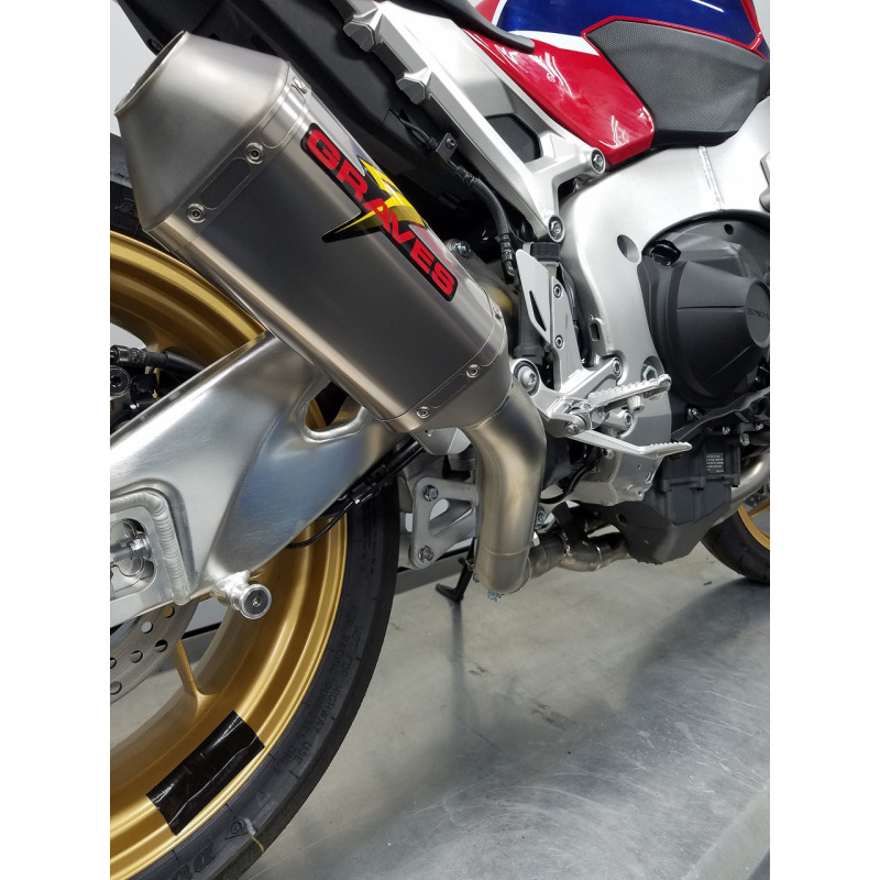 Graves Motorsports Honda CBR1000RR SP1 / SP2 Full Titanium Exhaust System