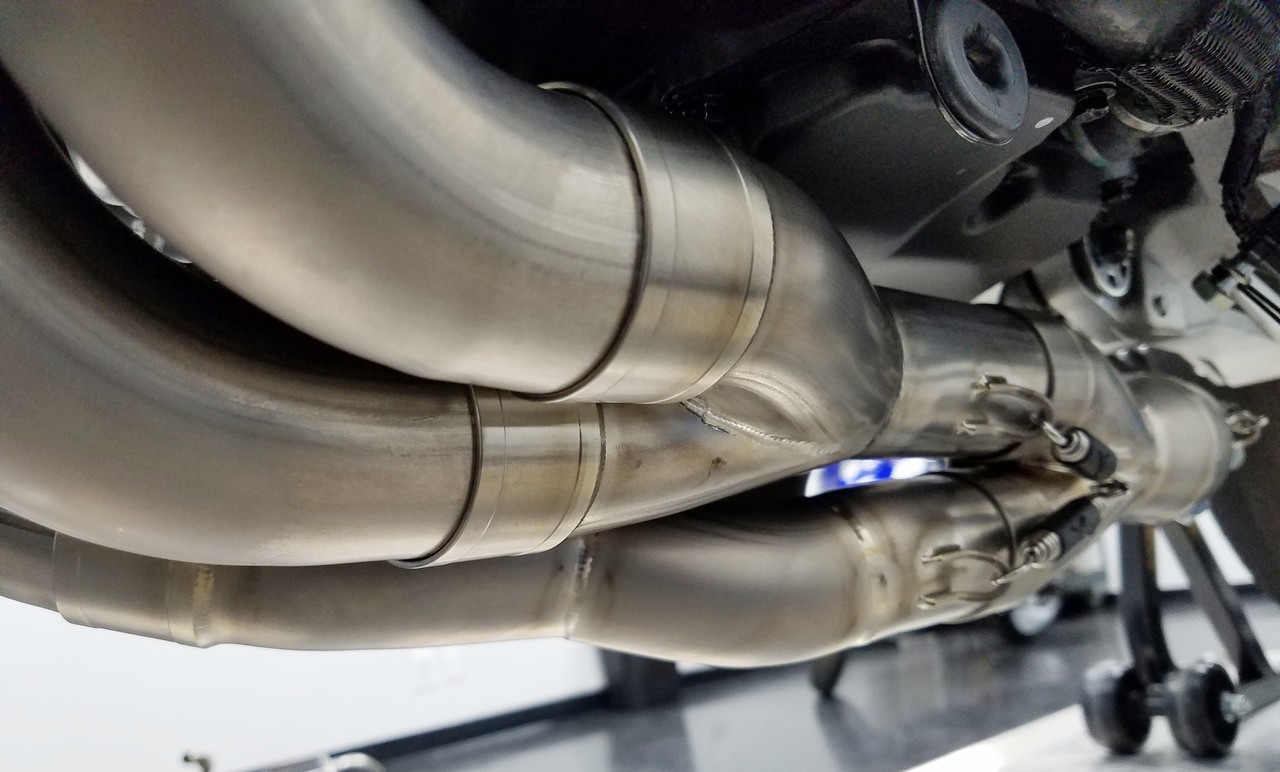 Graves Motorsports Honda CBR1000RR SP1 / SP2 Full Titanium Exhaust System