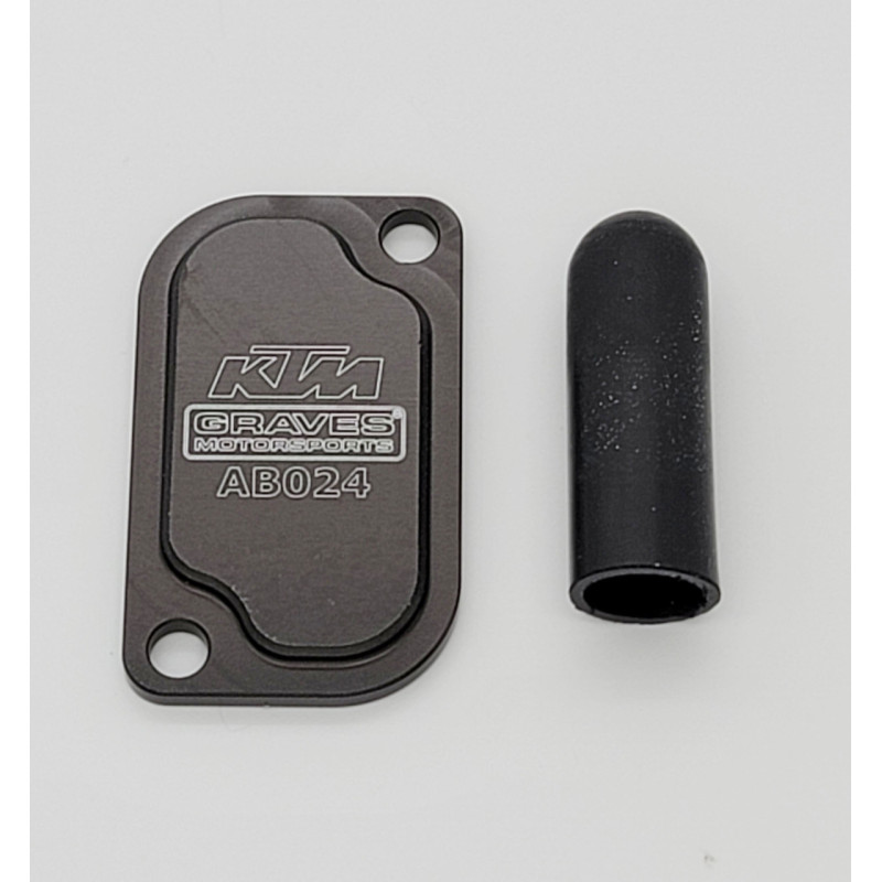 Graves Motorsports Smog Block Off Plate  - KTM 690 (2019-2023) | Husqvarna 701 (2017-2023)