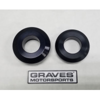 Graves Motorsports Captive Rear wheel Spacers - 2019+ Kawasaki Ninja ZX-6R