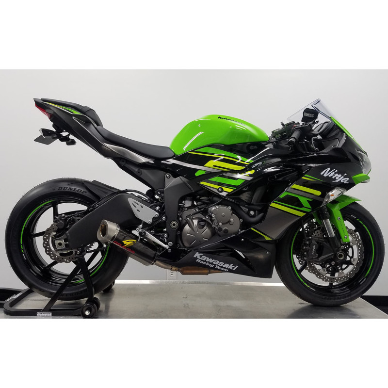 Graves Motorsports Carbon Fiber Cat-Back Slip-On - Kawasaki Ninja ZX-6R (2019+)