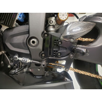Graves Motorsports WORKS Adjustable Rearsets Kit  - Kawasaki ZX-6R (2019-2024)