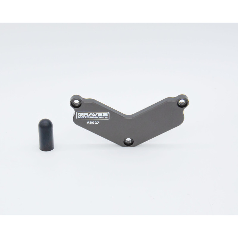 Graves Motorsports Smog Block Off Plate  - Aprilia RS 660 | Tuono 660 | Tuareg 660 (2019-2023)