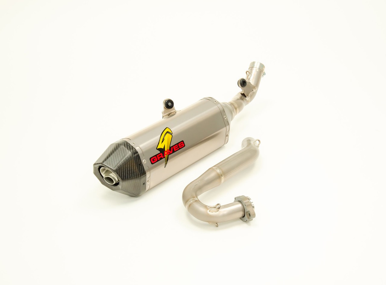 Graves Motorsports Honda CRF450RL / RL / X Full Titanium Exhaust