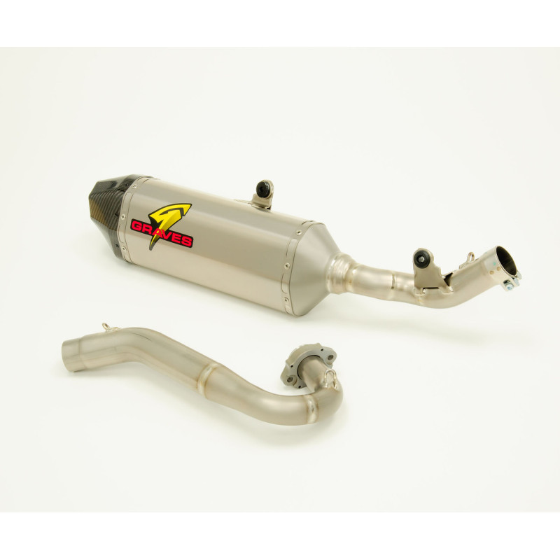 Graves Motorsports Honda CRF450RL / RL / X Full Titanium Exhaust