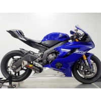 Graves Motorsports Yamaha YZF-R6 Full Titanium - Carbon WORKS 7 Exhaust 2006+