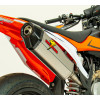 Graves Motorsports KTM - Husqvarna - Gas Gas Titanium Slip-on Exhaust - Carbon End Cap (350cc-450cc) Graves Motorsports KTM - Husqvarna - Gas Gas Titanium Slip-on Exhaust - Carbon End Cap (350cc-450cc)