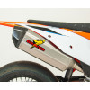 Graves Motorsports KTM - Husqvarna - Gas Gas Titanium Slip-on Exhaust - Carbon End Cap (350cc-450cc) Graves Motorsports KTM - Husqvarna - Gas Gas Titanium Slip-on Exhaust - Carbon End Cap (350cc-450cc)