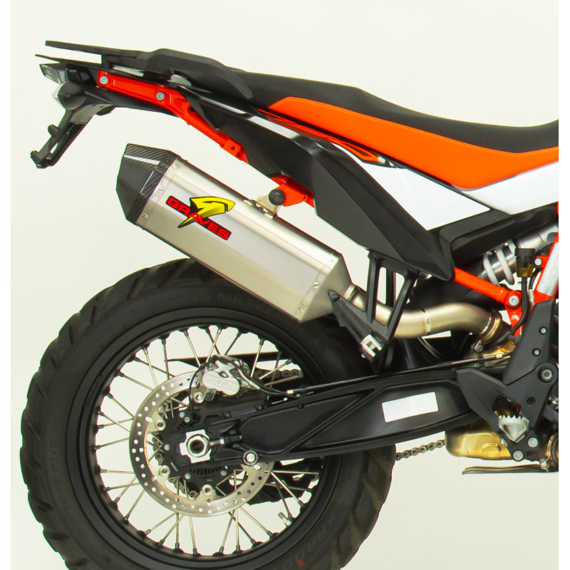 Graves Motorsports KTM 790 / KTM 890 / Husqvarna Norden 901 - DualSport Titanium Exhaust