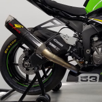 Graves Motorsports Full LINK Titanium / Carbon WORKS Exhaust - 2019+ Kawasaki Ninja ZX-6R
