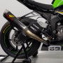 Graves Motorsports Full LINK Titanium / Carbon WORKS Exhaust - 2019+ Kawasaki Ninja ZX-6R
