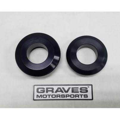 Graves Motorsports Captive Rear wheel Spacers - 2019+ Kawasaki Ninja ZX-6R Graves Motorsports Captive Rear wheel Spacers - 2019+ Kawasaki Ninja ZX-6R