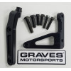 Graves Motorsports Steering Damper Mount - Kawasaki ZX-6R (2013-2024) Graves Motorsports Steering Damper Mount - Kawasaki ZX-6R (2013-2024)