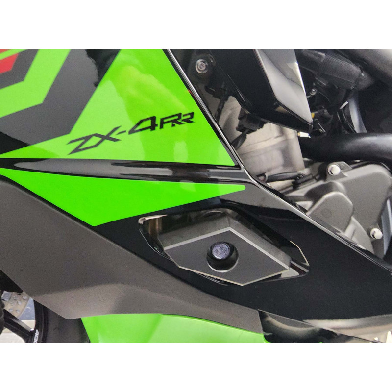 Graves Motorsports Diamond Frame Sliders - Kawasaki ZX4-RR (2023)