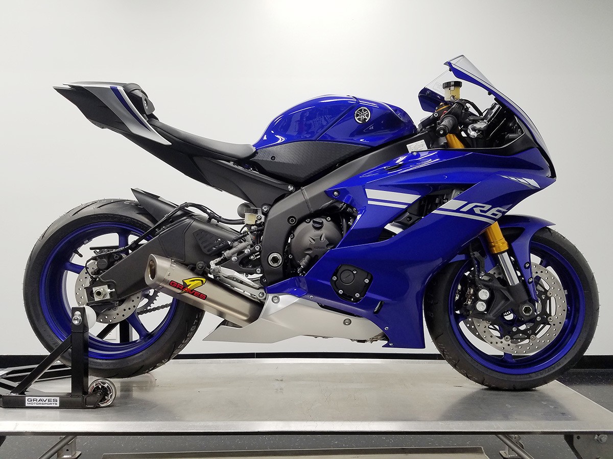Graves Motorsports Yamaha YZF-R6 Full Titanium WORKS 7 Exhaust (2006+)