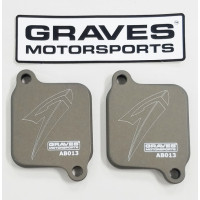 Graves Motorsports Smog Block Off Plate - Suzuki GSX-R1000 (2001-2008 + 2017-2022) Graves Motorsports Smog Block Off Plate - Suzuki GSX-R1000 (2001-2008 + 2017-2022)