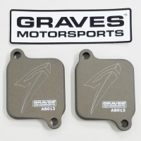 Graves Motorsports Smog Block Off Plate - Suzuki GSX-R1000 (2001-2008 + 2017-2022) Graves Motorsports Smog Block Off Plate - Suzuki GSX-R1000 (2001-2008 + 2017-2022)