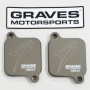 Graves Motorsports Smog Block Off Plate  - Suzuki GSX-R1000 (2001-2008 + 2017-2022)