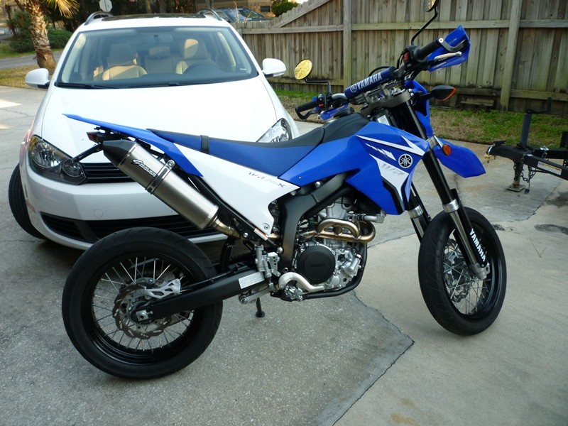 Wr250r supermoto store