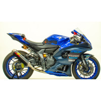 Graves Motorsports WORKS Full Titanium / Carbon Exhaust - Yamaha R7 (2022-2023)