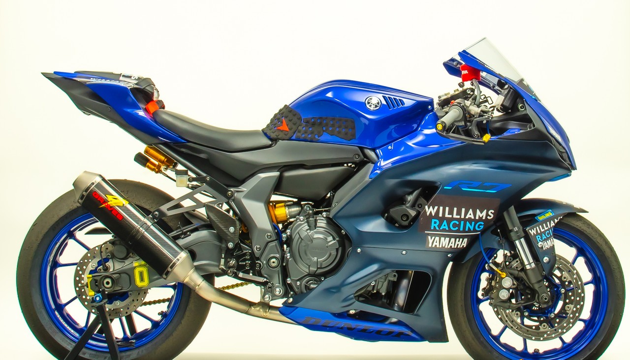 Graves Motorsports WORKS Full Titanium / Carbon Exhaust - Yamaha R7 (2022-2023)