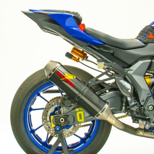 Graves Motorsports WORKS Full Titanium / Carbon Exhaust - Yamaha R7 (2022-2023) Graves Motorsports WORKS Full Titanium / Carbon Exhaust - Yamaha R7 (2022-2023)