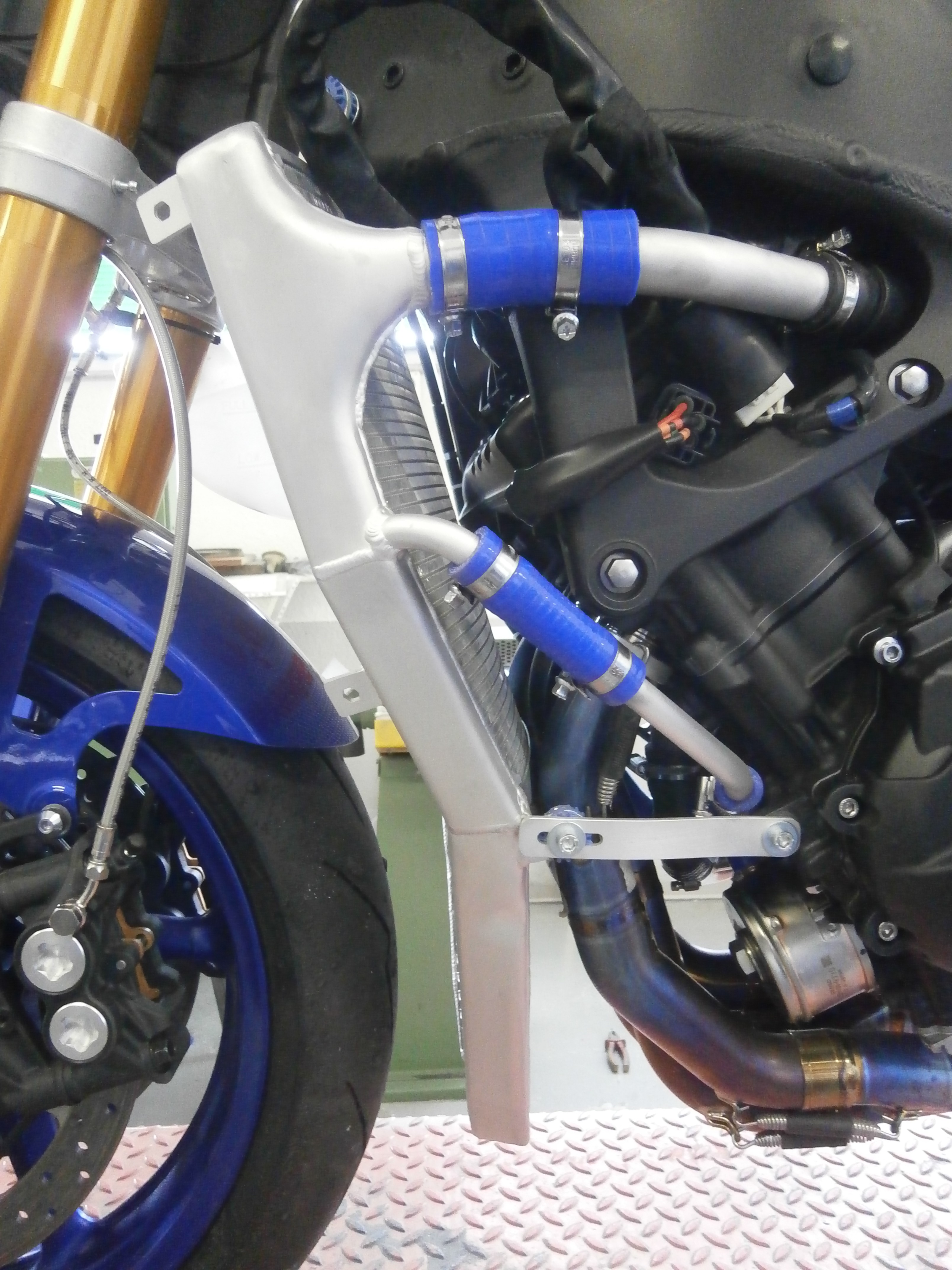 H2O Performance Oversize Radiator Kit - (2017-2022) Yamaha YZF-R6