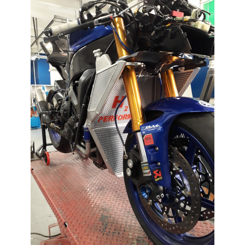 H2O Performance EVO Oversize Radiator & Oil Cooler Set - 2017-2020 Yamaha YZF-R6