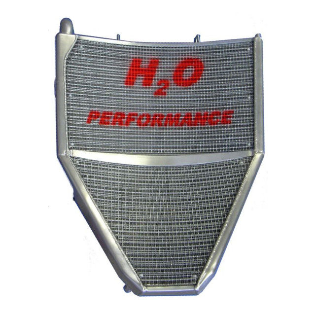 H2O Performance Oversized Water Racing Radiator - Honda CBR600RR (2007-2013)